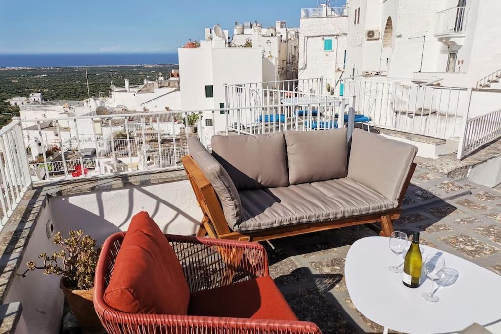 Casa Dei Levantini, Sea View, Wonderful Terrace In Old Town Ostuni Exterior foto